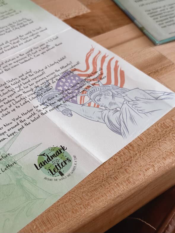 Statue of Liberty Letter