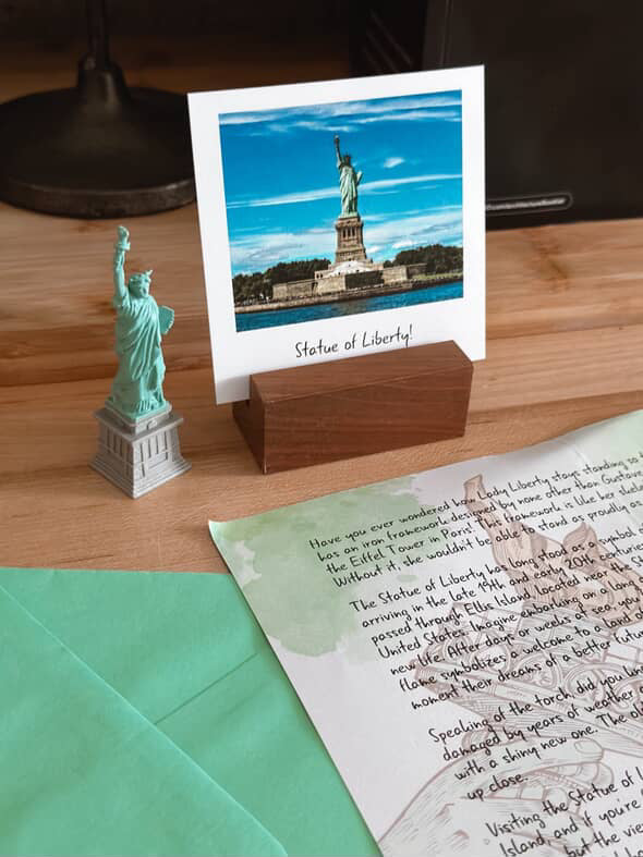 Statue of Liberty Letter