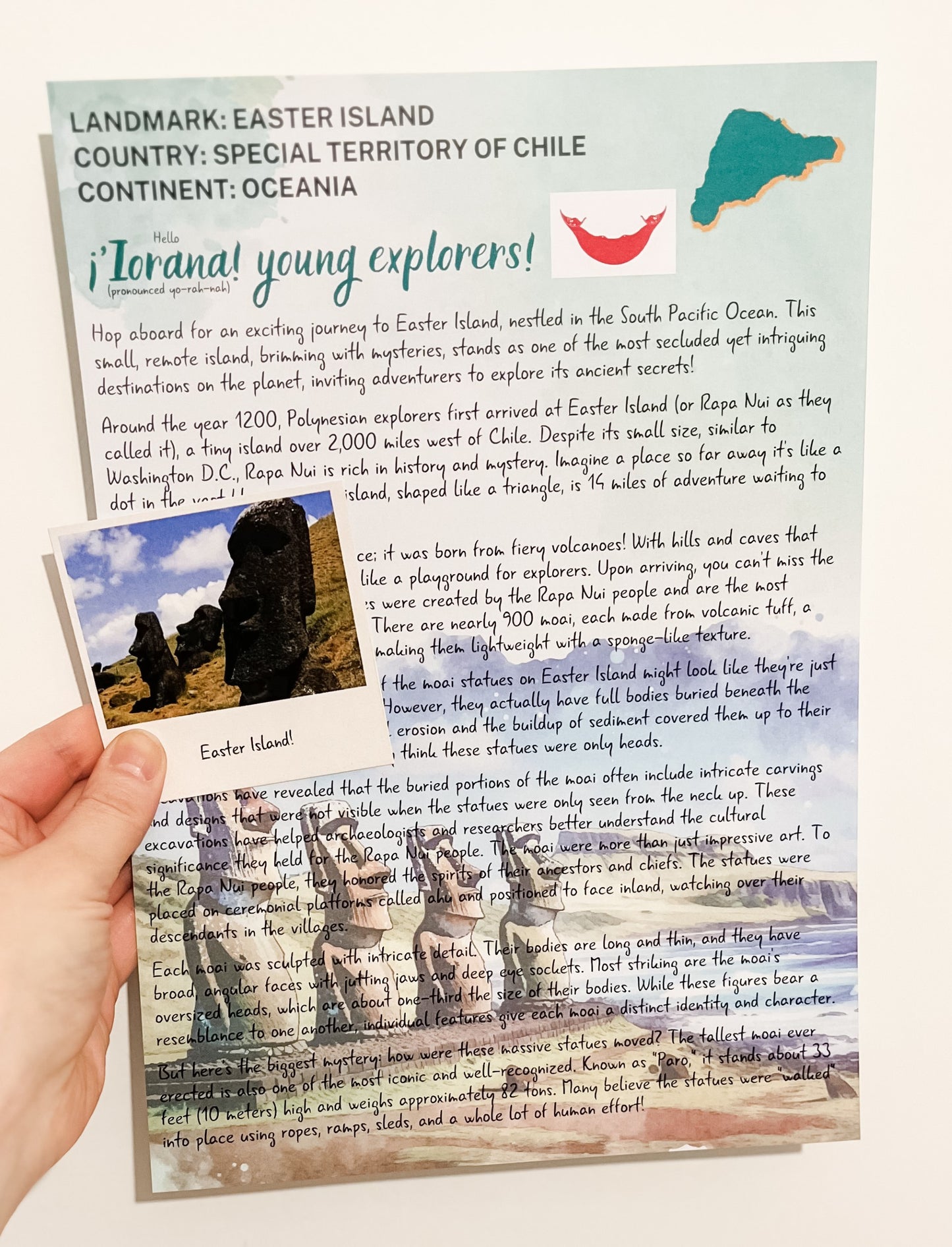 Easter Island Letter