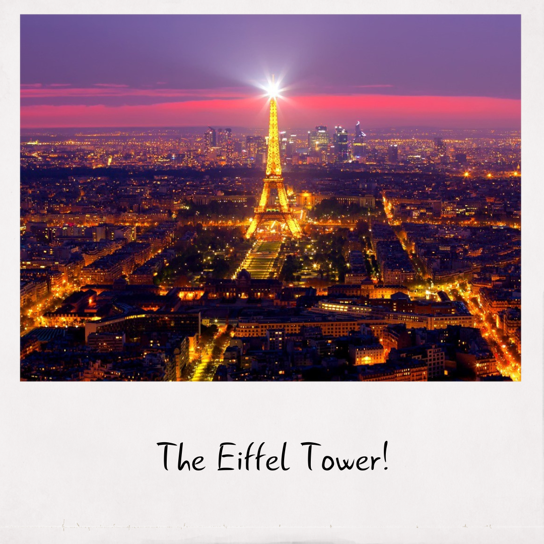 Eiffel Tower Letter