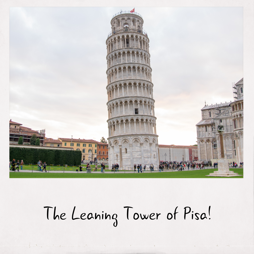 The Leaning Tower of Pisa Letter