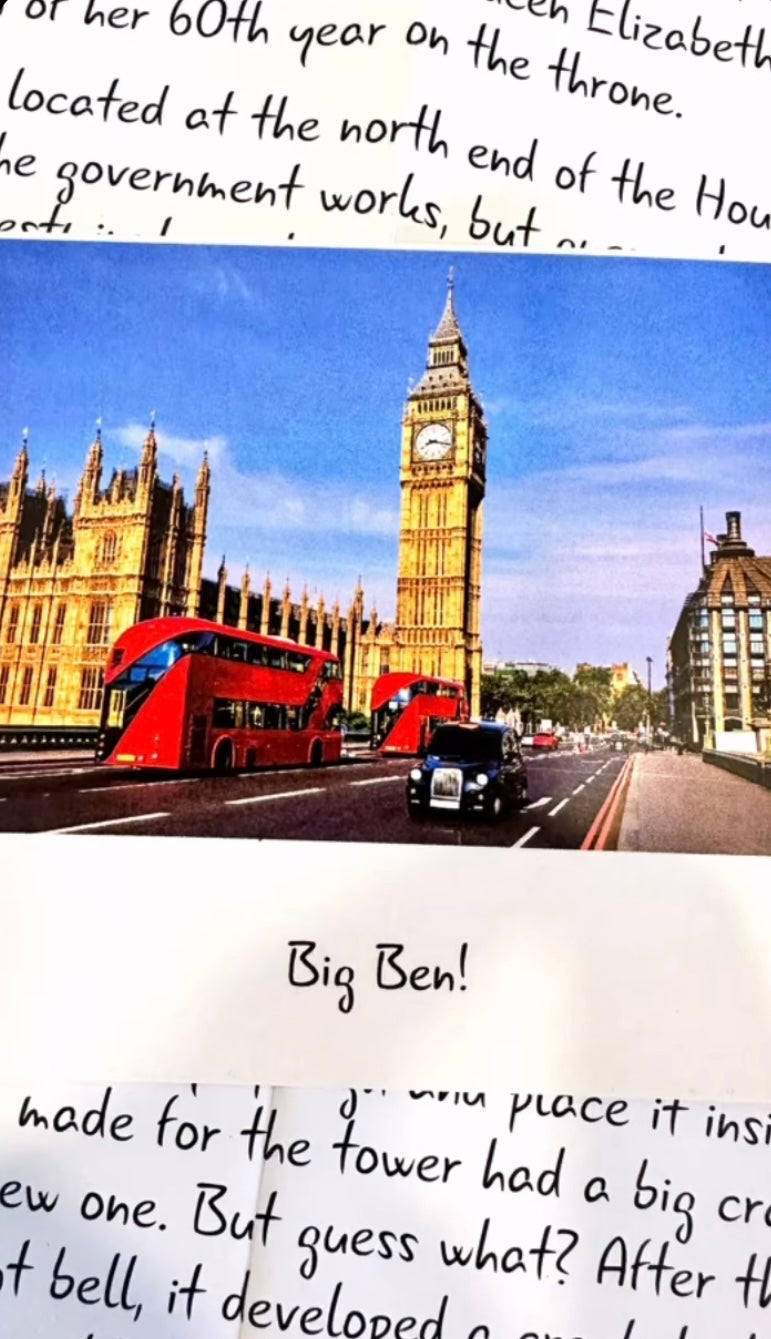 Big Ben Letter