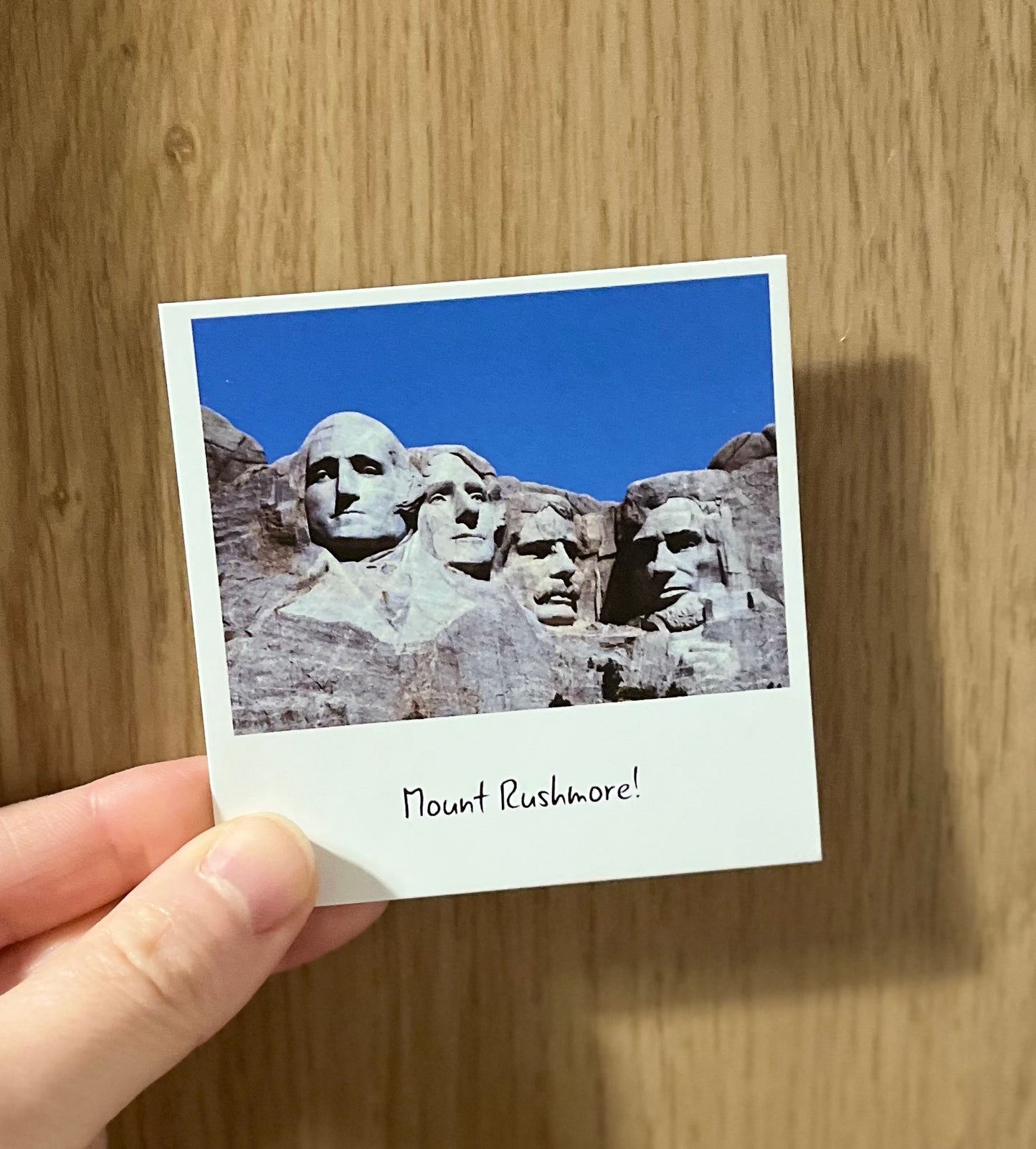 Mount Rushmore Letter