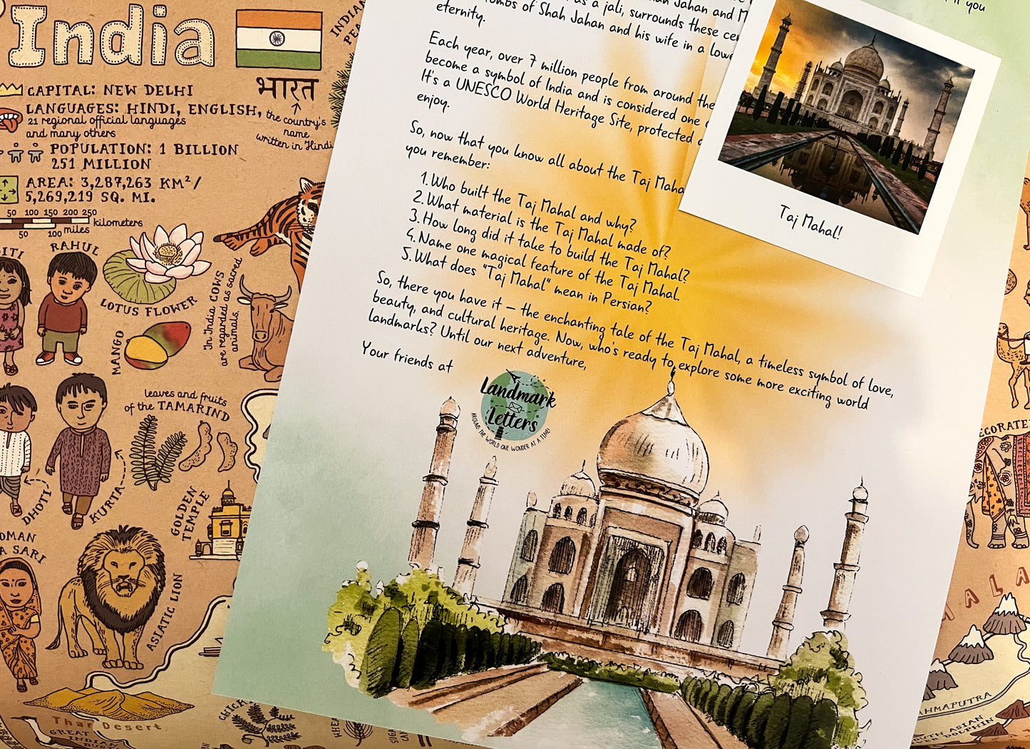 Taj Mahal Letter