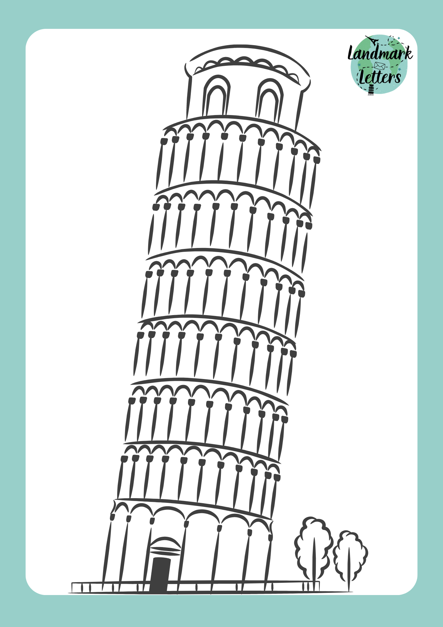 The Leaning Tower of Pisa Letter