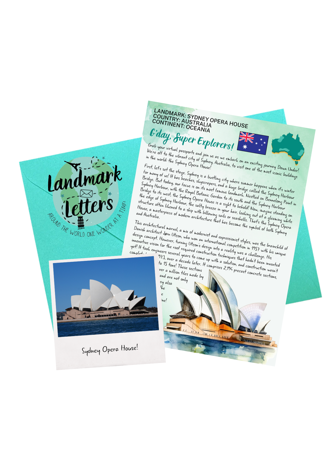 Sydney Opera House Letter